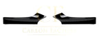 MP Style Gloss Black Front Splitter Upper Pieces for BMW F22 F23 2 Series 14-20