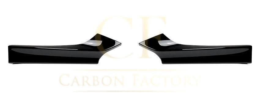 MP Style Gloss Black Front Splitter Upper Pieces for BMW F22 F23 2 Series 14-20