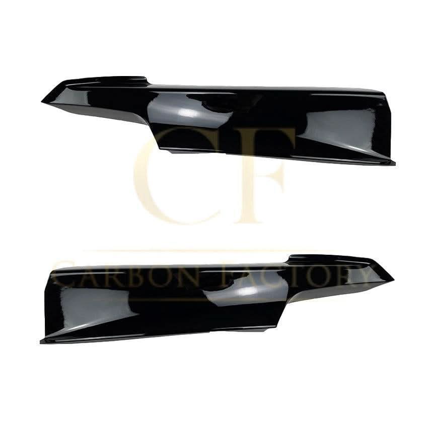 MP Style Gloss Black Front Splitter Upper Pieces for BMW F30 F31 3 Series 12-19