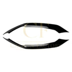 MP Style Gloss Black Front Splitter Upper Pieces for BMW G30 5 Series LCI 21-24