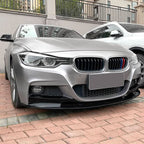 MP4 Style Gloss Black Front Splitter for BMW F30 F31 3 Series 13-19