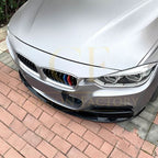 MP4 Style Gloss Black Front Splitter for BMW F30 F31 3 Series 13-19