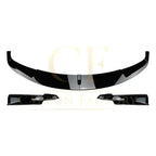 MP4 Style Gloss Black Front Splitter for BMW F30 F31 3 Series 13-19