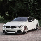 MP4 Style Gloss Black Front Splitter for BMW F32 F33 F36 4 Series 14-20