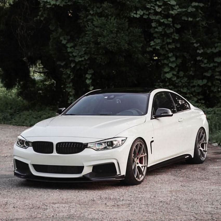 MP4 Style Gloss Black Front Splitter for BMW F32 F33 F36 4 Series 14-20