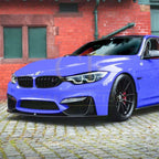 MP5 Style Gloss Black Front Splitter for BMW F80 M3 F82 F83 M4 14-20