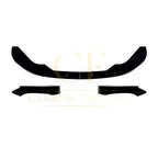 P Style Gloss Black Front Splitter for BMW F20 F21 1 Series LCI M Sport 15-19