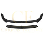 RZ Style Gloss Black Front Splitter for VW Golf MK8 GTI / R-LINE 21-23