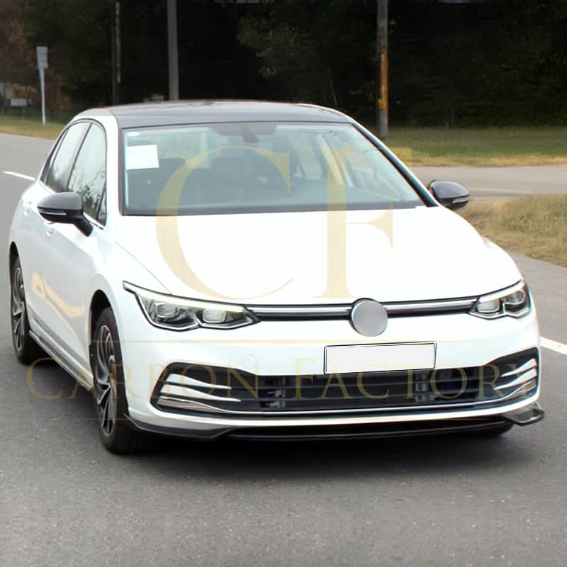 Style 1 Gloss Black Front Splitter for VW Golf MK8 21-23