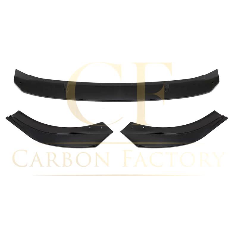 Style 1 Gloss Black Front Splitter for VW Golf MK8 21-23