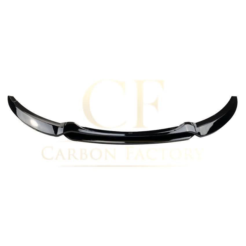 V Style Gloss Black Front Splitter for BMW 1 Series E82 E88 2007-2013