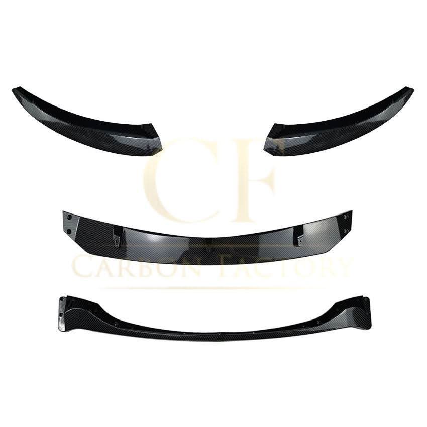 V Style Gloss Black Front Splitter for BMW 1 Series E82 E88 2007-2013