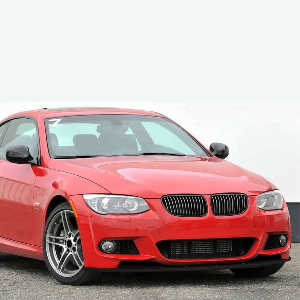 V Style Gloss Black Front Splitter for BMW E92 E93 3 Series 05-13