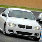 V Style Gloss Black Front Splitter for BMW E92 E93 3 Series 05-13