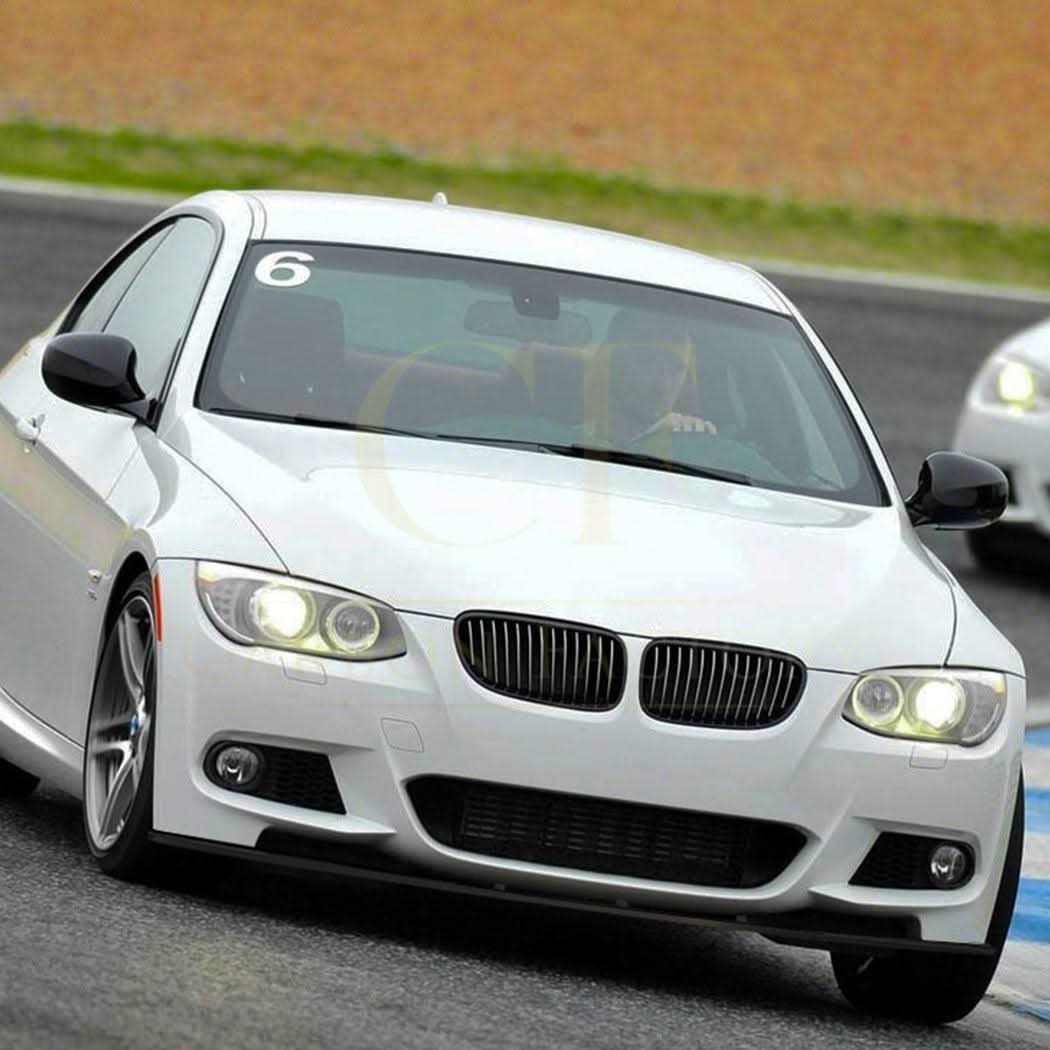 V Style Gloss Black Front Splitter for BMW E92 E93 3 Series 05-13