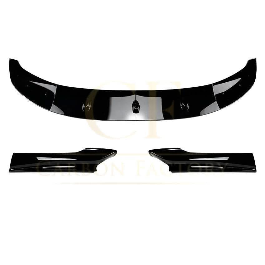V Style Gloss Black Front Splitter for BMW F10 F11 5 Series 10-17