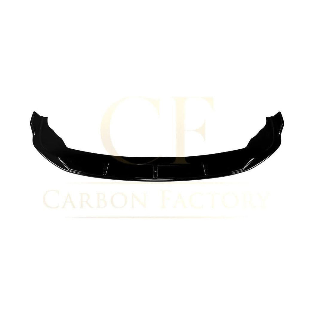 V Style Gloss Black Front Splitter for BMW F44 2 Series 4 Door 20-Present