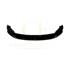 V Style Gloss Black Front Splitter for BMW F44 2 Series 4 Door 20-Present