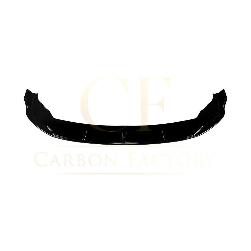V Style Gloss Black Front Splitter for BMW F44 2 Series 4 Door 20-Present