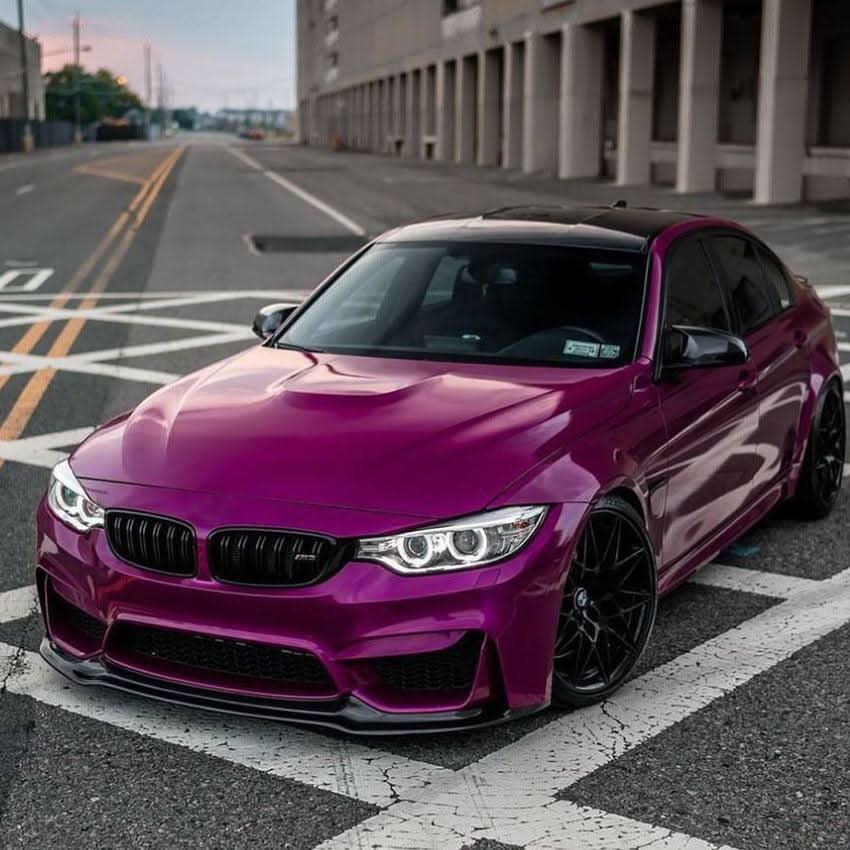 V Style Gloss Black Front Splitter for BMW F80 M3 F82 F83 M4 14-20