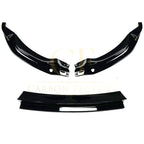 V Style Gloss Black Front Splitter for BMW F80 M3 F82 F83 M4 14-20