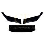 V Style Gloss Black Front Splitter for BMW F90 M5 17-20