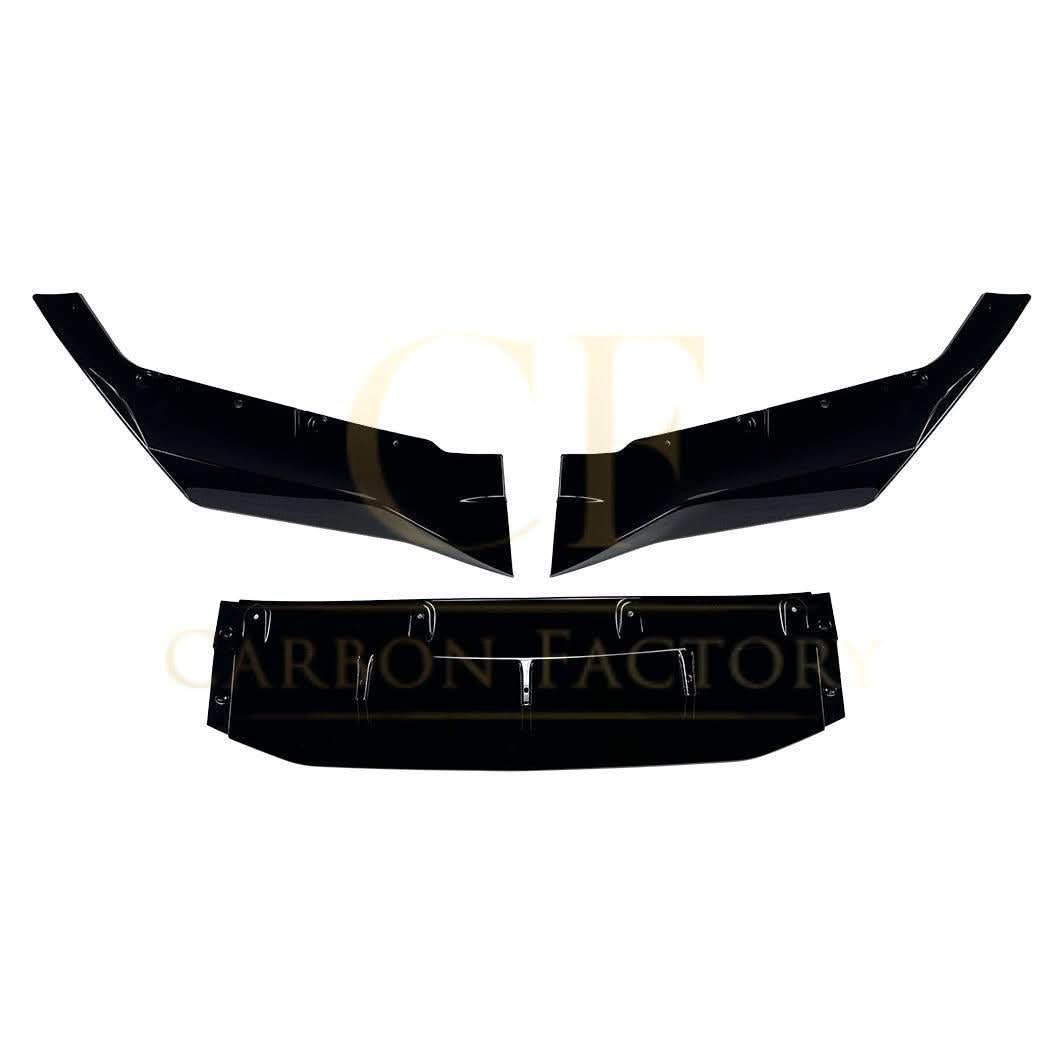 V Style Gloss Black Front Splitter for BMW F90 M5 17-20