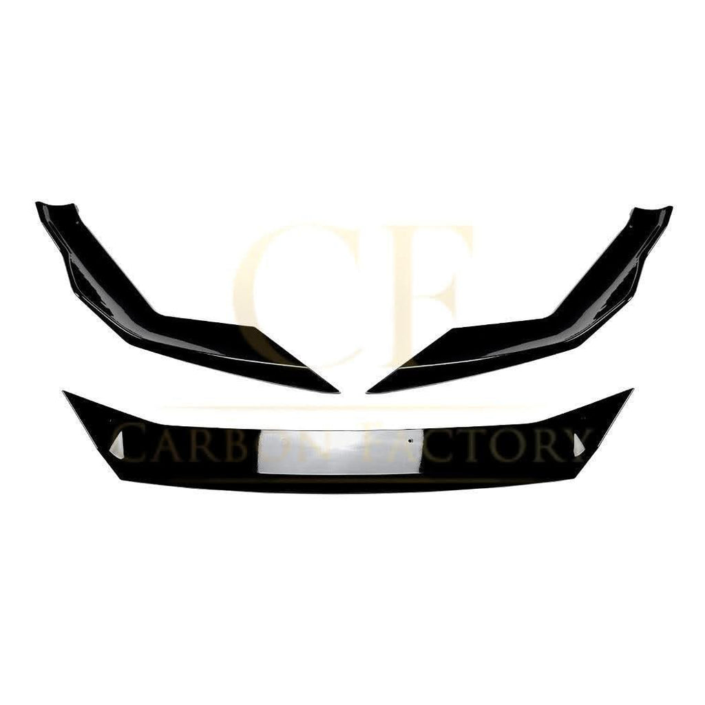 V Style Gloss Black Front Splitter for BMW F90 M5 21-24