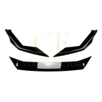 V Style Gloss Black Front Splitter for BMW F90 M5 21-24