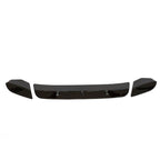 V Style Gloss Black Front Splitter for BMW F97 X3M F98 X4M 18-21