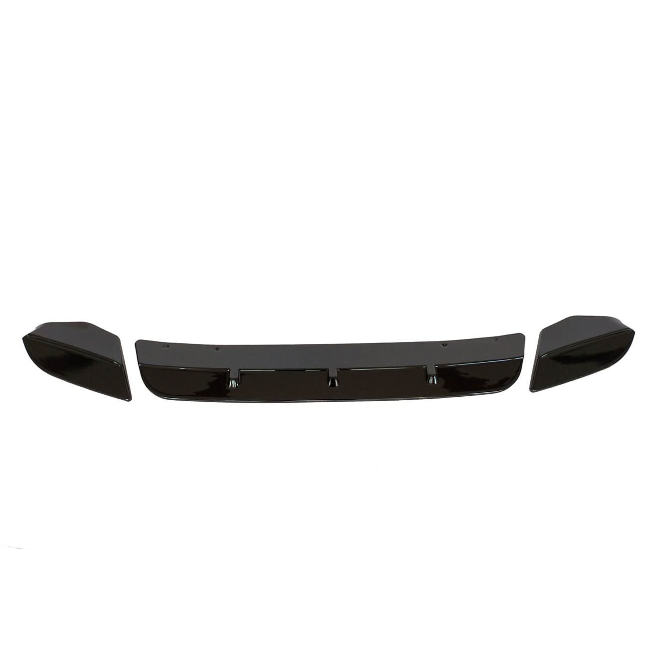 V Style Gloss Black Front Splitter for BMW F97 X3M F98 X4M 18-21