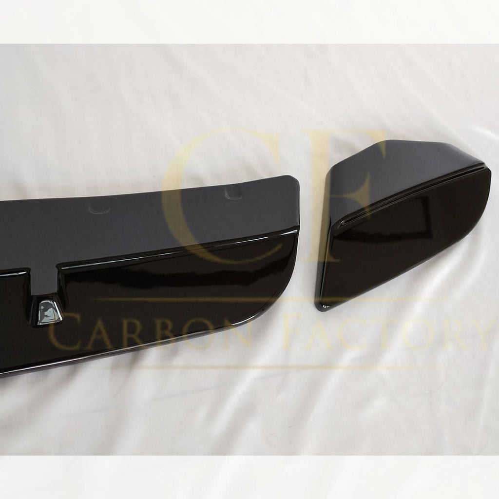 V Style Gloss Black Front Splitter for BMW F97 X3M F98 X4M 18-21