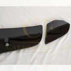V Style Gloss Black Front Splitter for BMW F97 X3M F98 X4M 18-21