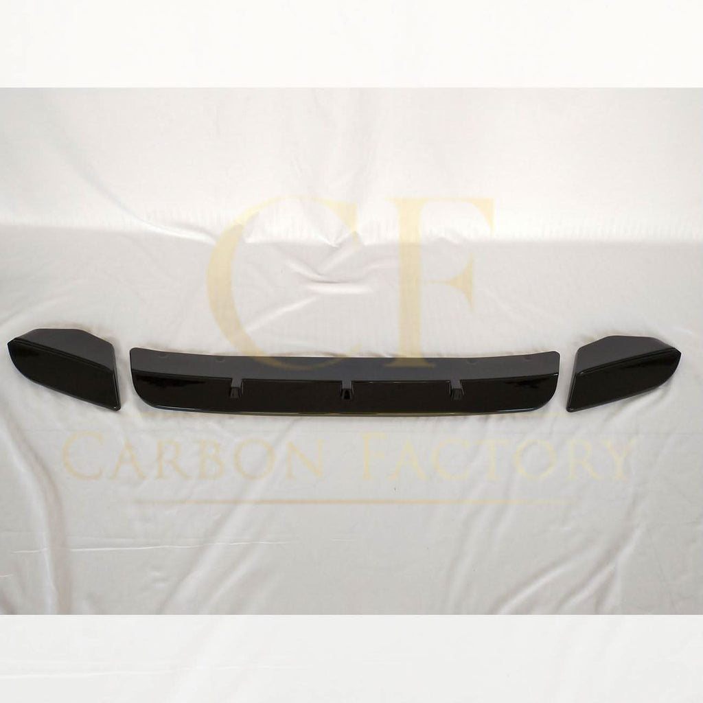 V Style Gloss Black Front Splitter for BMW F97 X3M F98 X4M 18-21