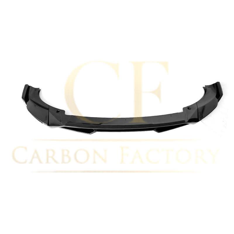 V Style Gloss Black Front Splitter for BMW G01 X3 IX3 G02 X4 LCI 22-24