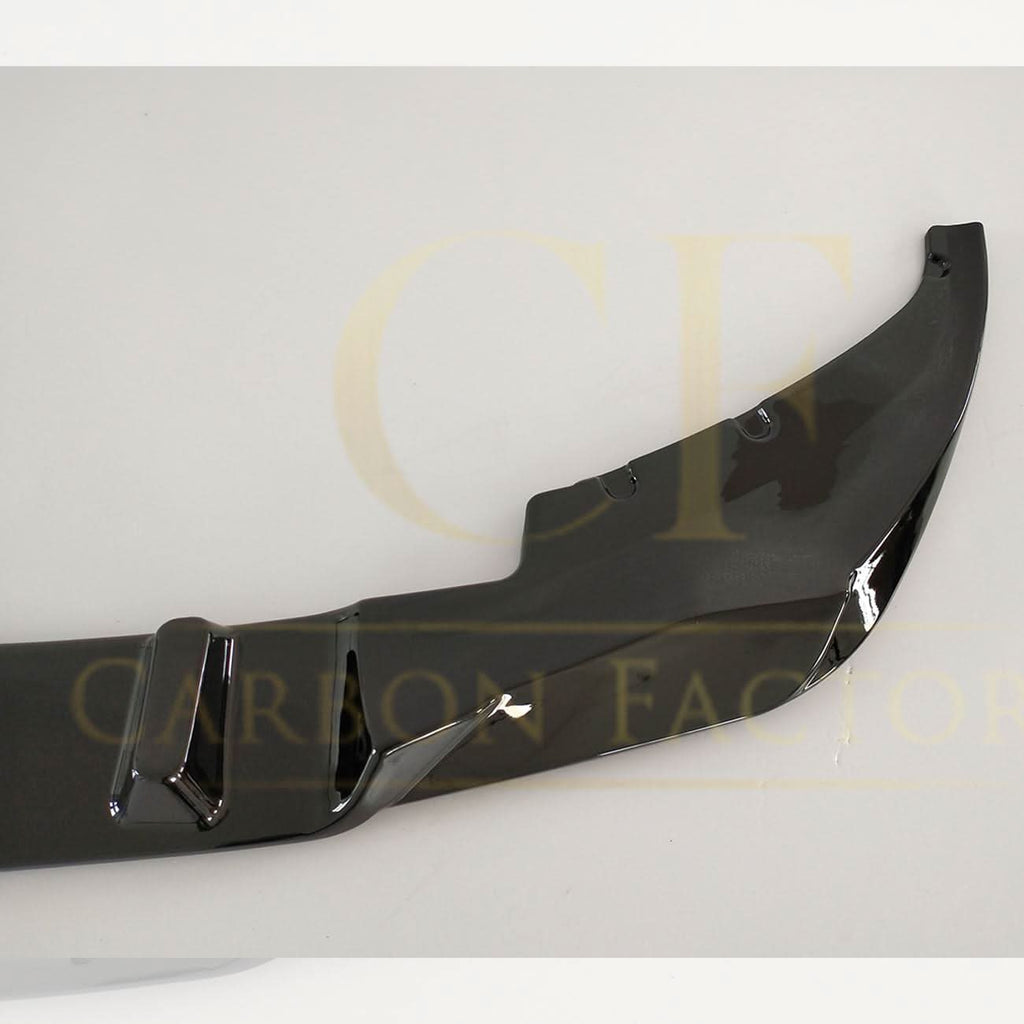 V Style Gloss Black Front Splitter for BMW G11 G12 7 Series LCI 20-23