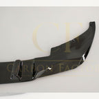 V Style Gloss Black Front Splitter for BMW G11 G12 7 Series LCI 20-23