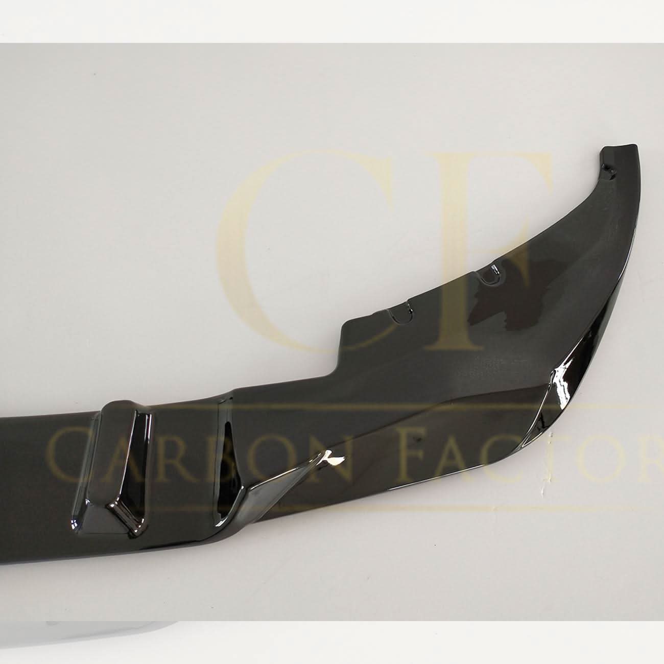 V Style Gloss Black Front Splitter for BMW G11 G12 7 Series LCI 20-23