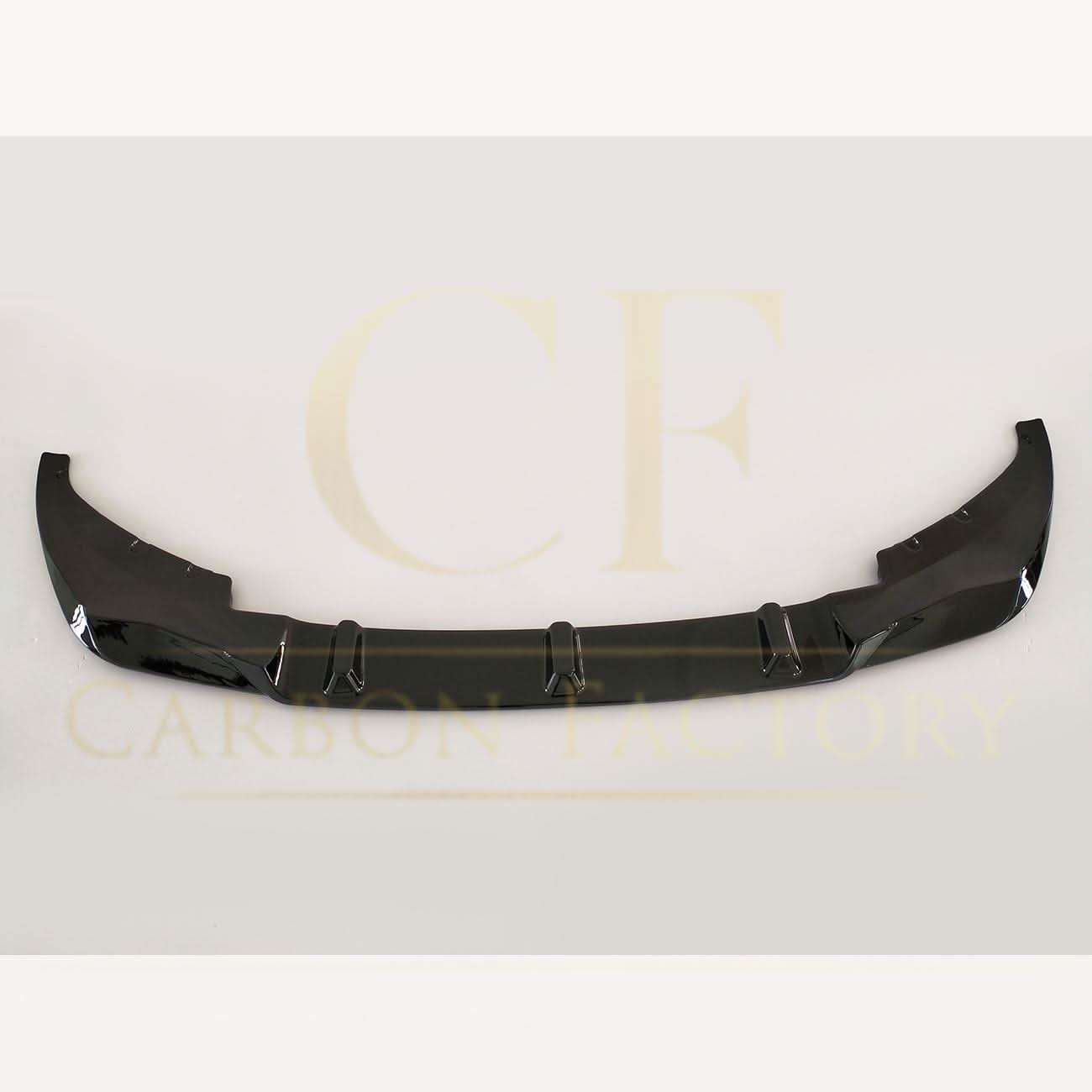 V Style Gloss Black Front Splitter for BMW G11 G12 7 Series LCI 20-23