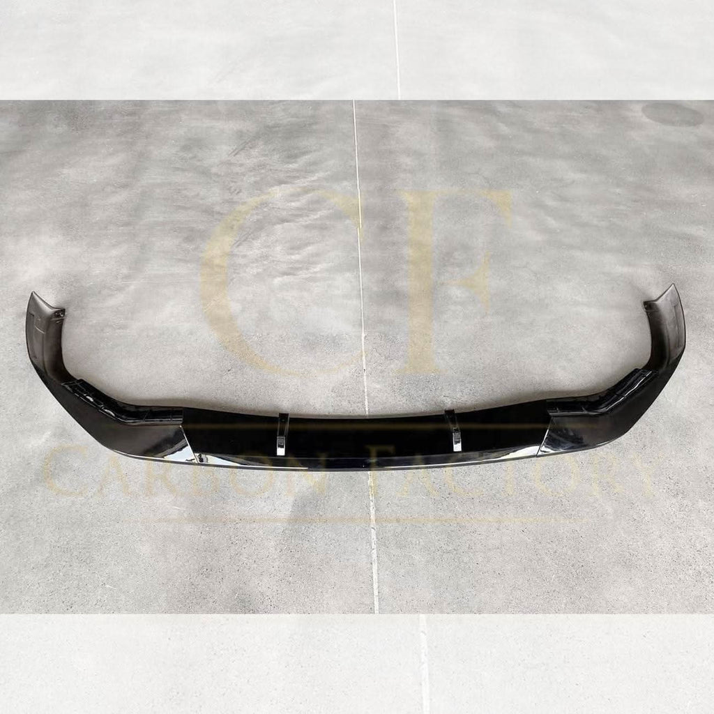 V Style Gloss Black Front Splitter for BMW G30 G31 5 Series LCI 21-24