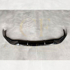 V Style Gloss Black Front Splitter for BMW G30 G31 5 Series LCI 21-24
