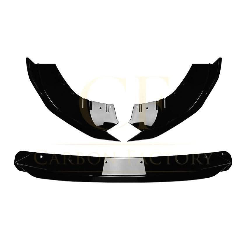 V Style Gloss Black Front Splitter for BMW G42 2 Series Coupe 21-Present