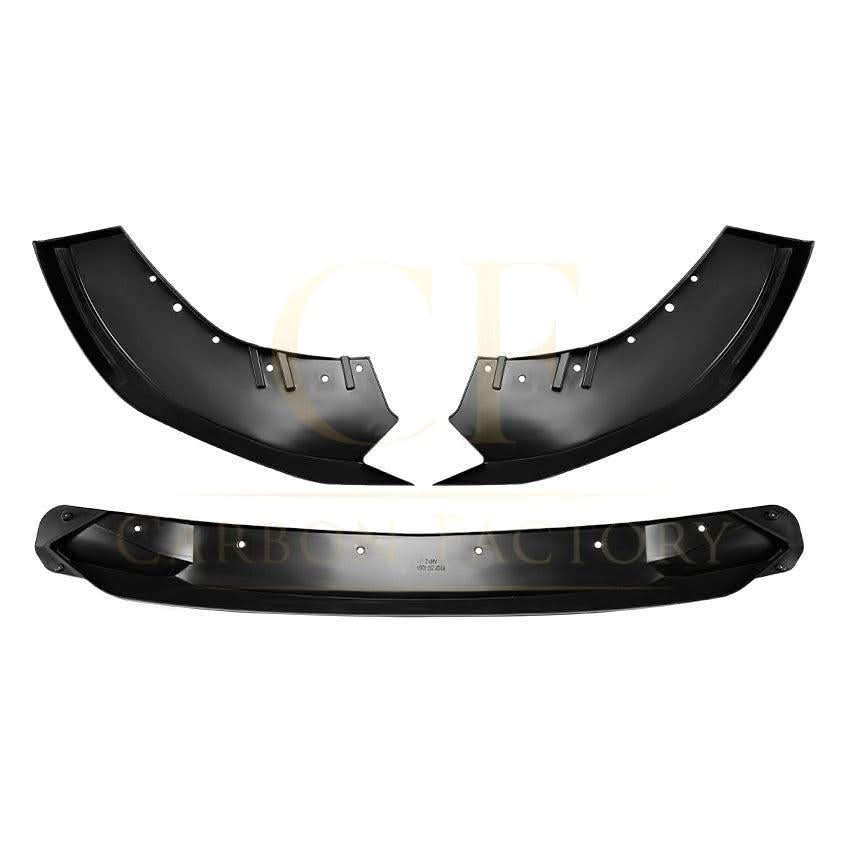 V Style Gloss Black Front Splitter for BMW G42 2 Series Coupe 21-Present