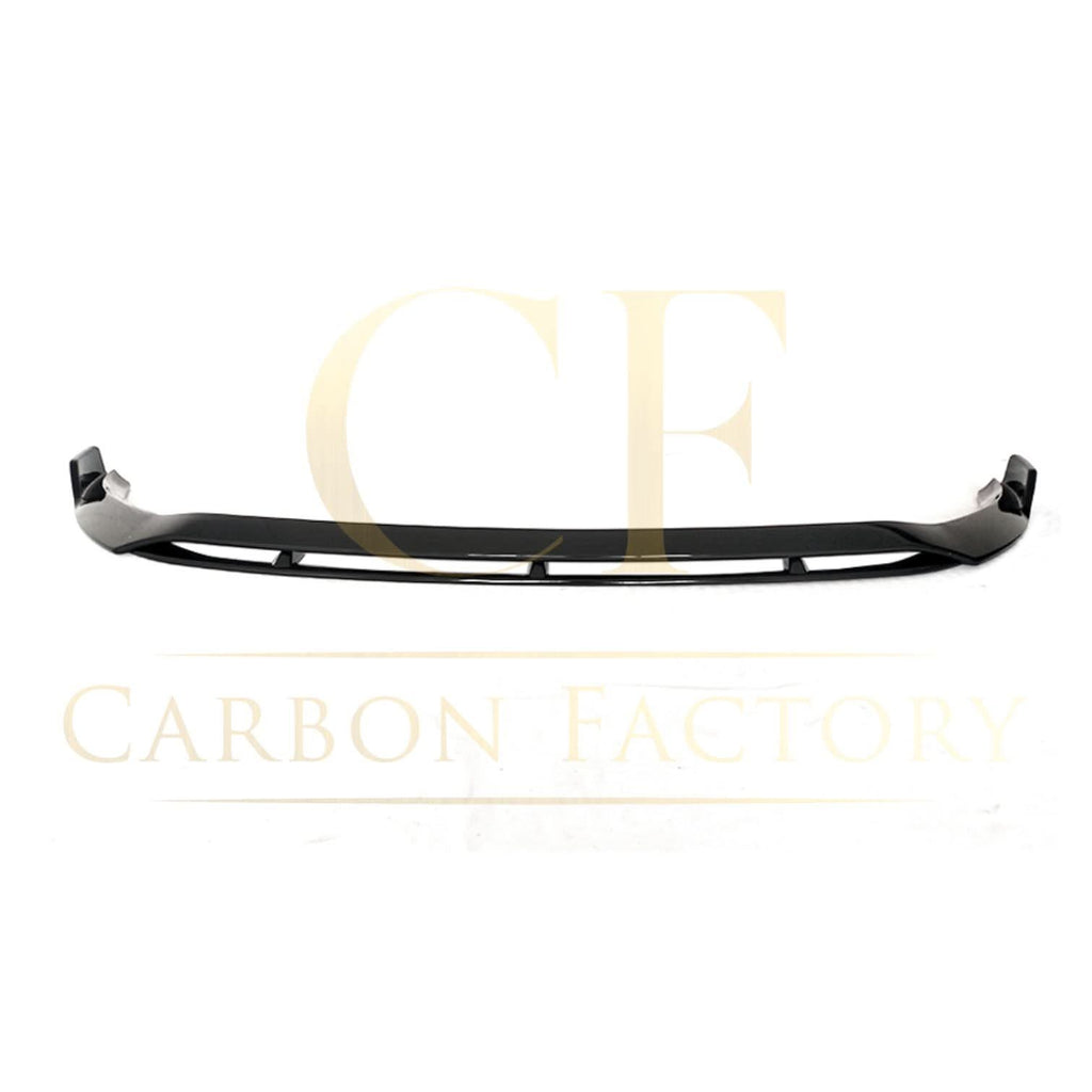 V Style Gloss Black Front Splitter for Mercedes Benz W205 C Class AMG 19-21