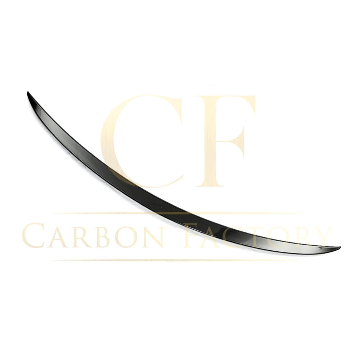 A Style Gloss Black Boot Spoiler for Mercedes Benz W205 C Class 15-21