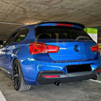 3D Style Gloss Black Roof Spoiler for BMW F20 F21 1 Series 11-19