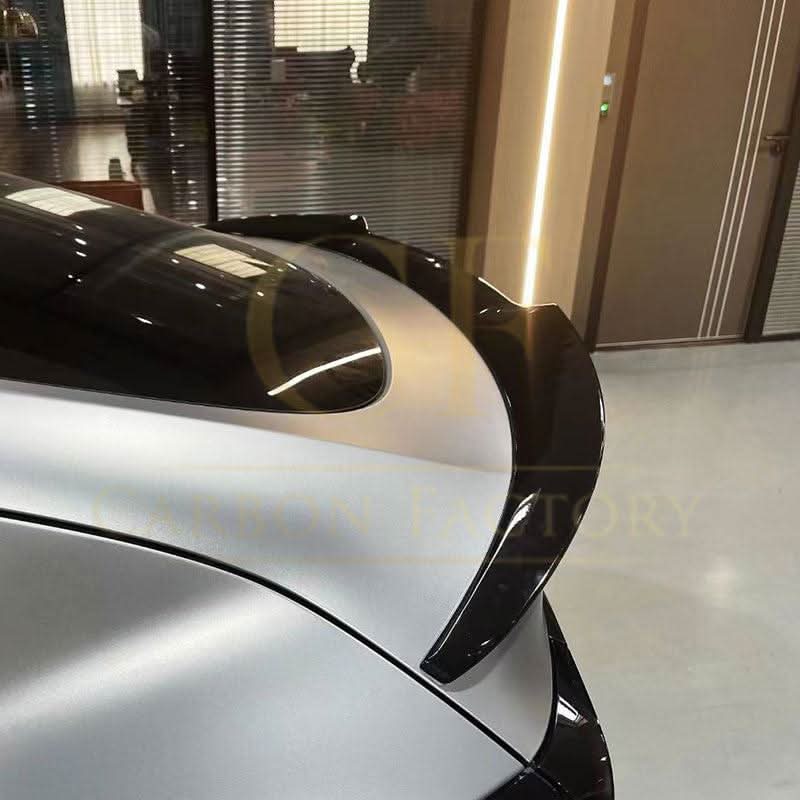 Competition Style Gloss Black Boot Spoiler for Tesla Model Y 19-24
