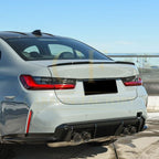 CS Style Gloss Black Boot Spoiler for BMW G20 3 Series G80 M3 19-Present