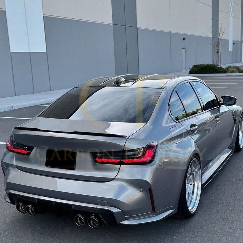 CS Style Gloss Black Boot Spoiler for BMW G20 3 Series G80 M3 19-Present