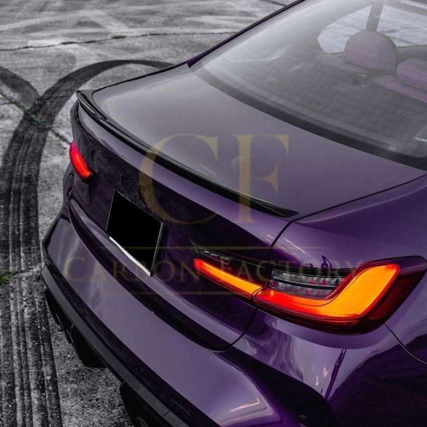 CS Style Gloss Black Boot Spoiler for BMW G20 3 Series G80 M3 19-Present